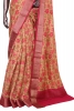 Floral Pure Printed Silk Saree